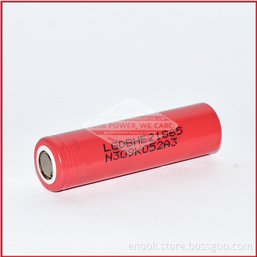 Authentic LG HE2 Red 18650 Battery On Sale